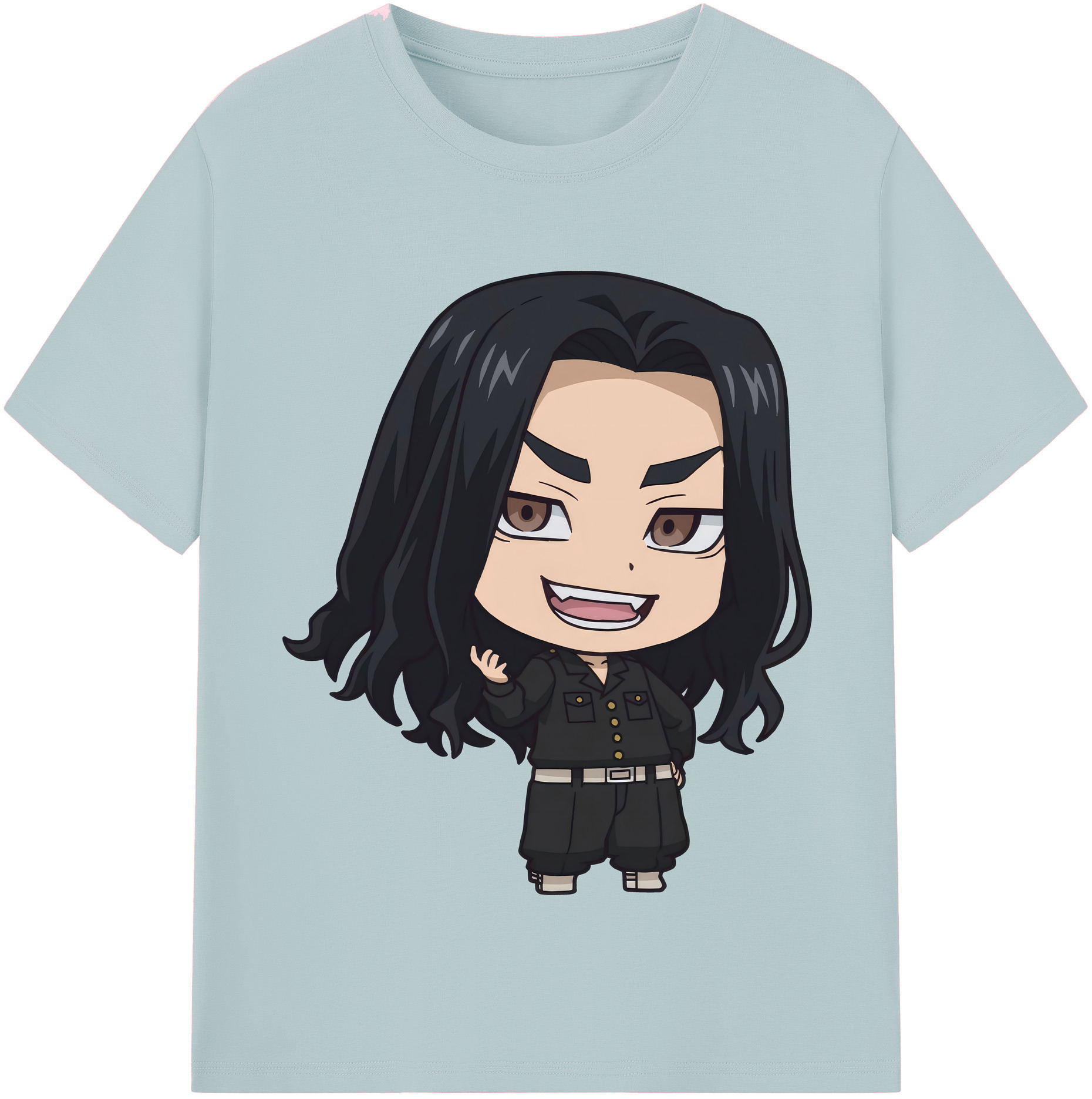 （画像用） 東京リベンジャーズ Tokyo Revengers 綿100％半袖Tシャツ（フロントプリント）